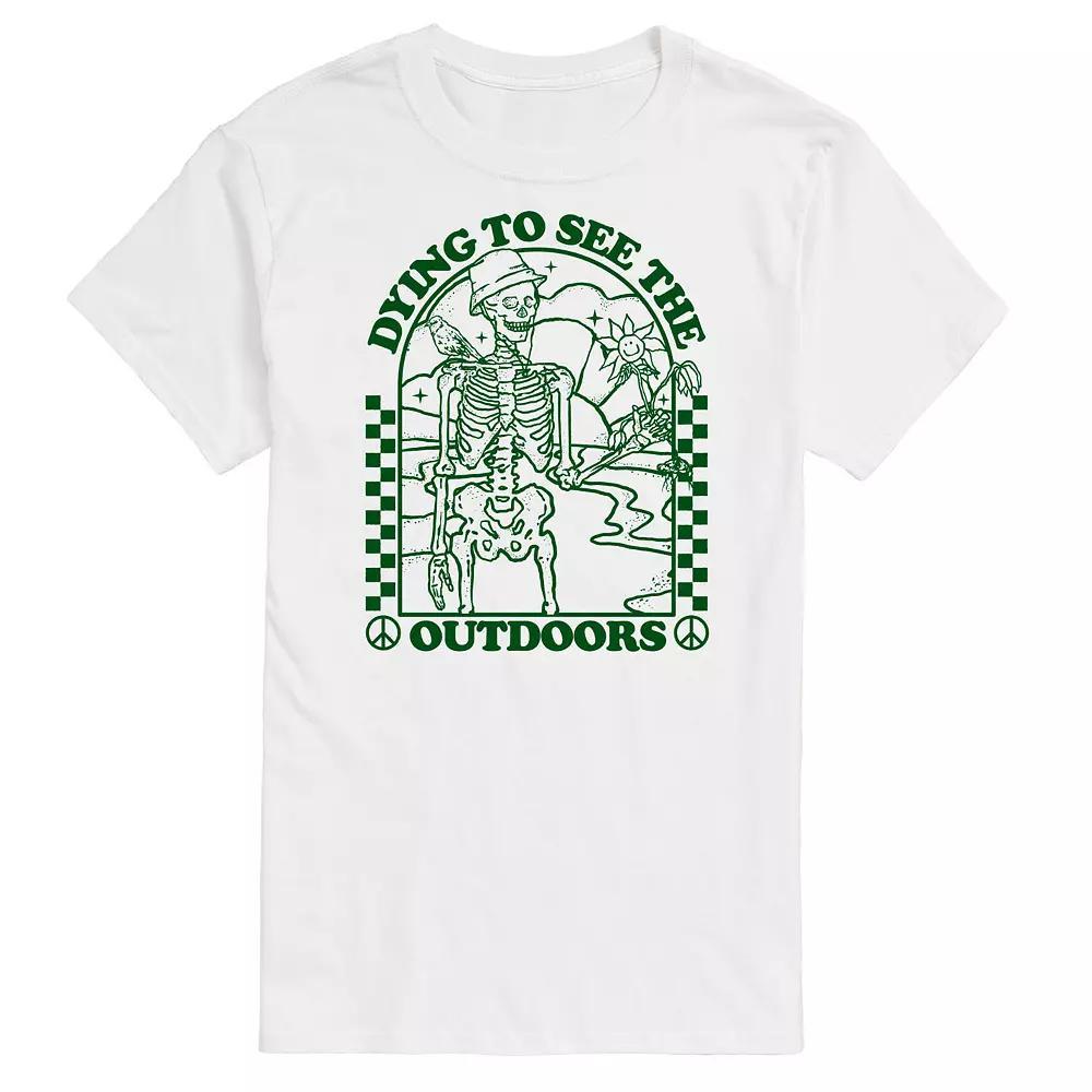 Mens Dying To See Outdoors Tee Product Image