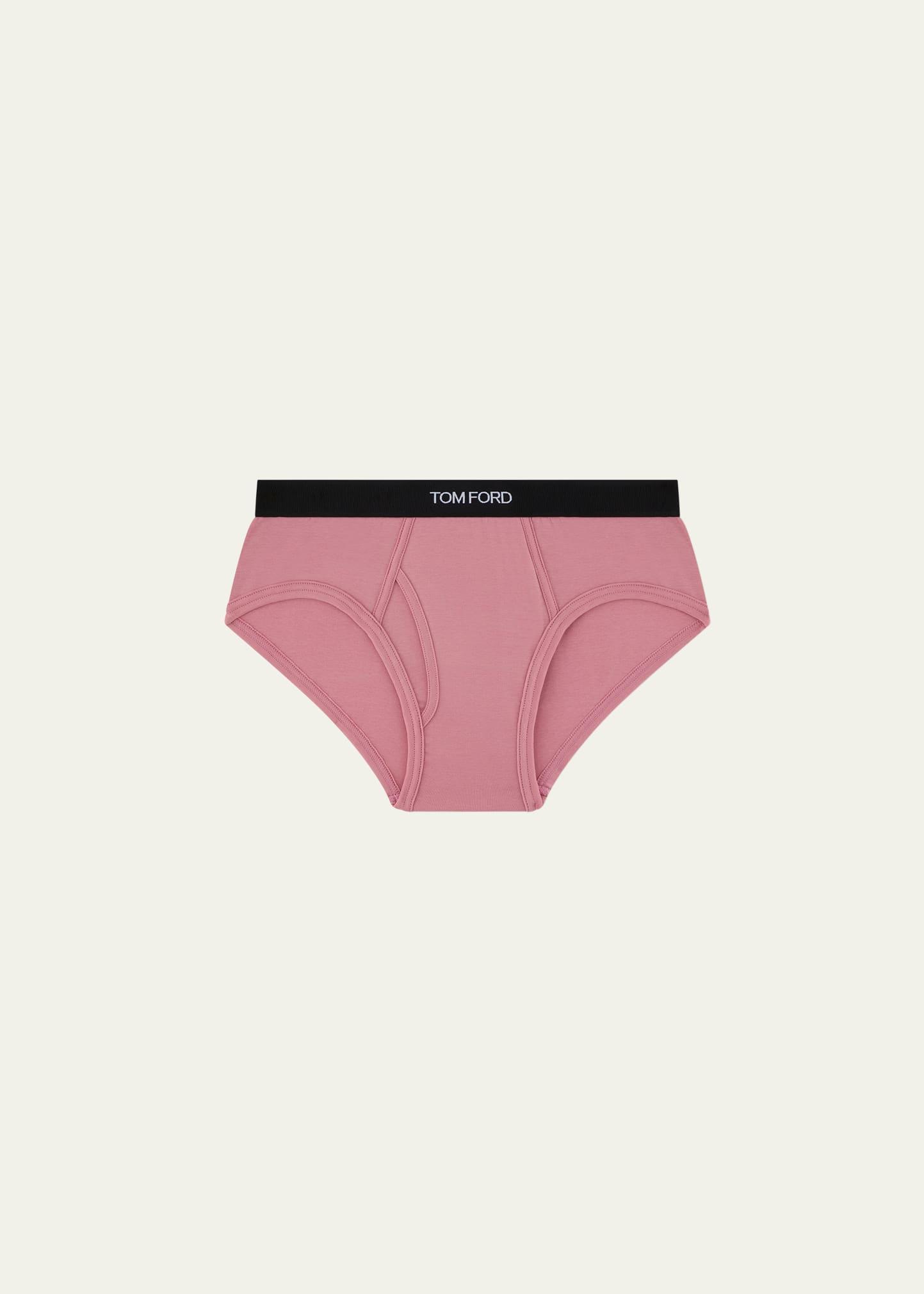 Mens Jacquard Logo Cotton Briefs Product Image