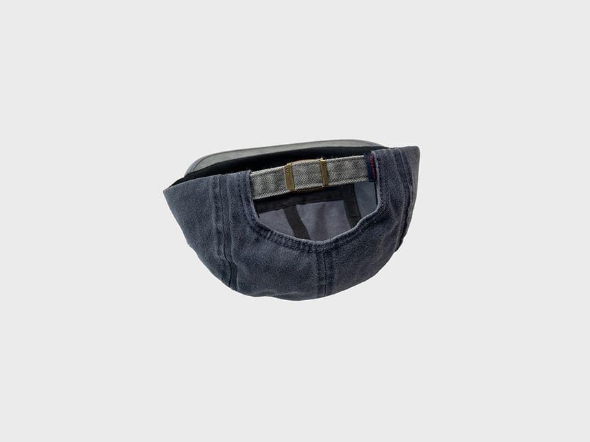 Letter Embroidered Corduroy Cap Product Image