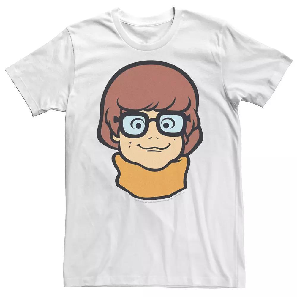Big & Tall Scooby Doo Velma Large Portrait Tee, Men's, Size: XXL Tall, White Product Image