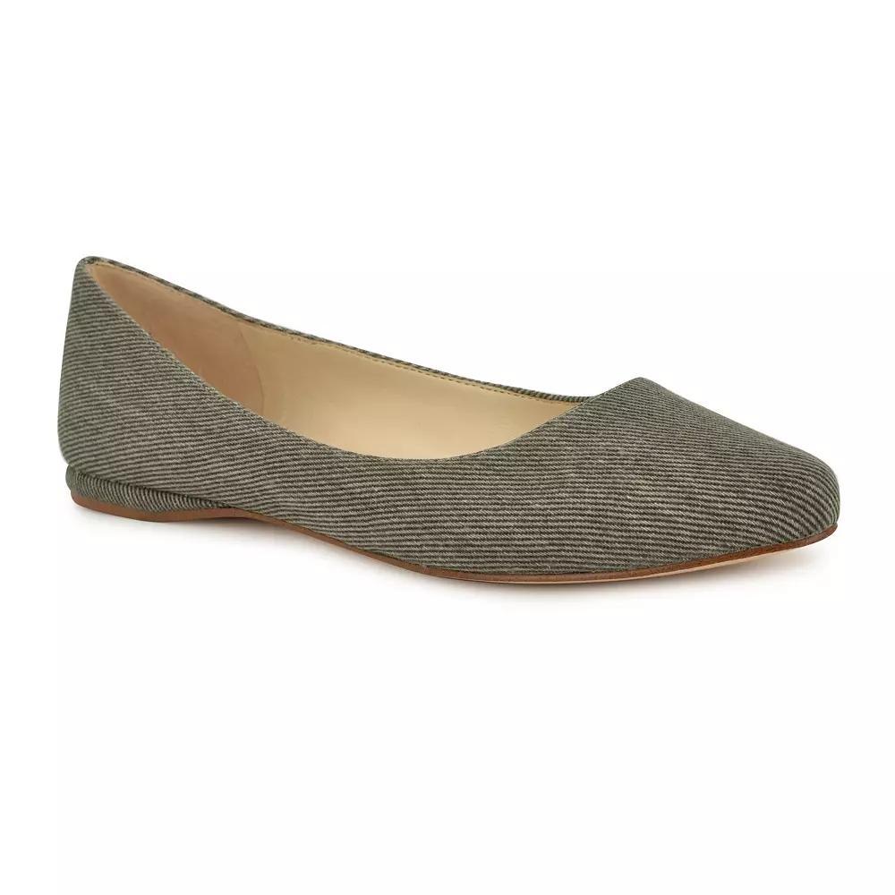 Nine West Speakup Women's Ballet Flats, Size: 9.5, Green Product Image