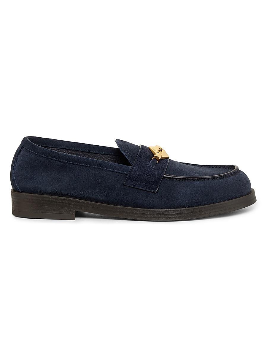 Mens Travis Leather Penny Loafers Product Image