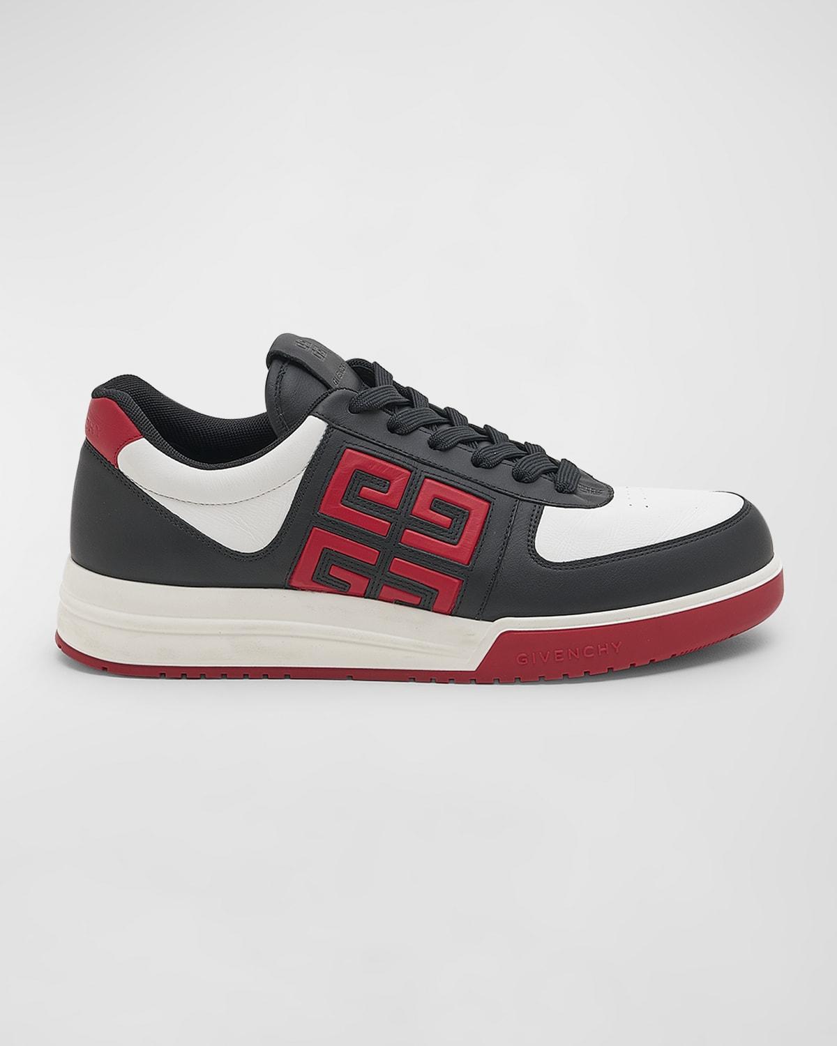 Mens G4 Bicolor Leather Low-Top Sneakers Product Image