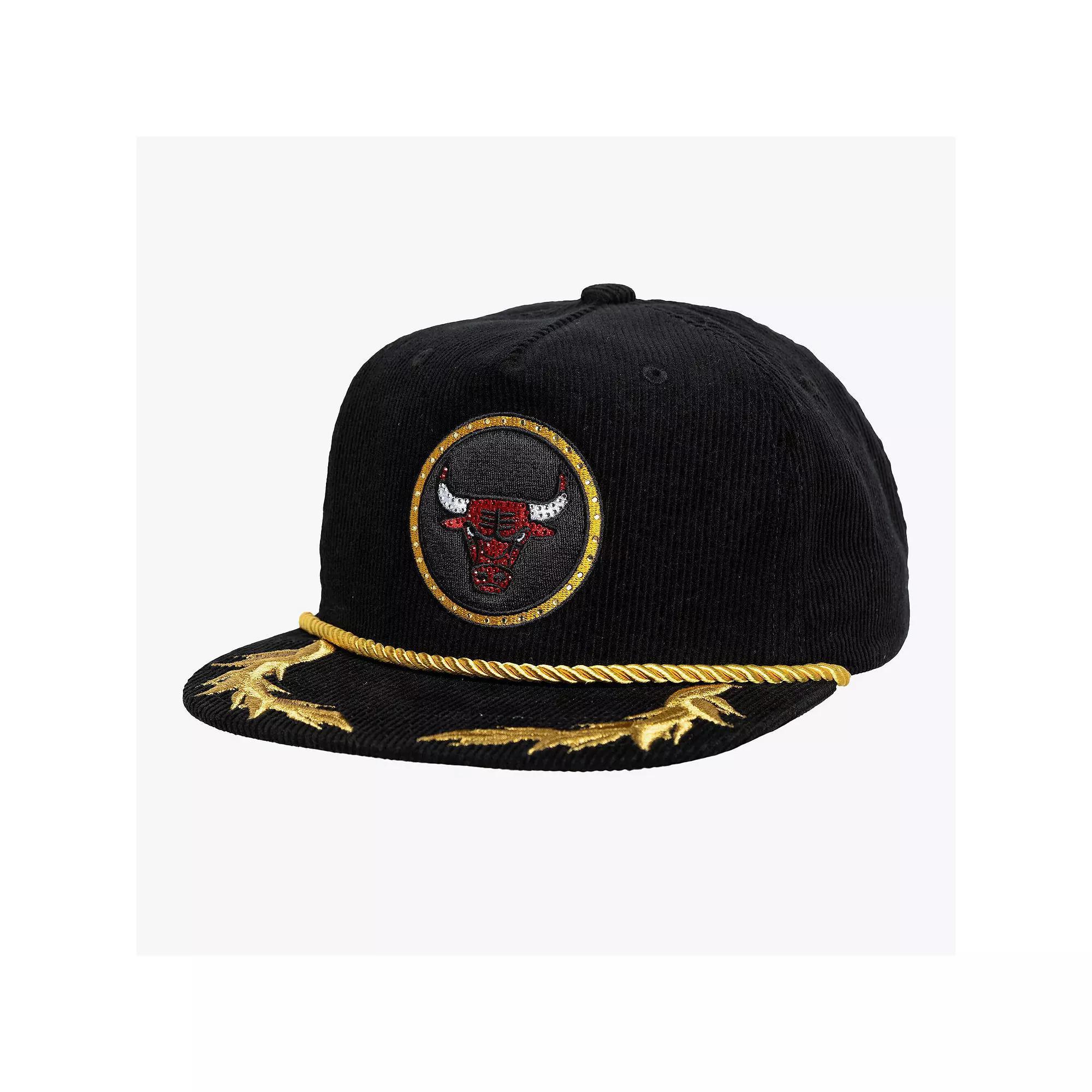 Womens Mitchell & Ness x DANNIJO Chicago Bulls Deadstock Cord Snapback Hat Product Image