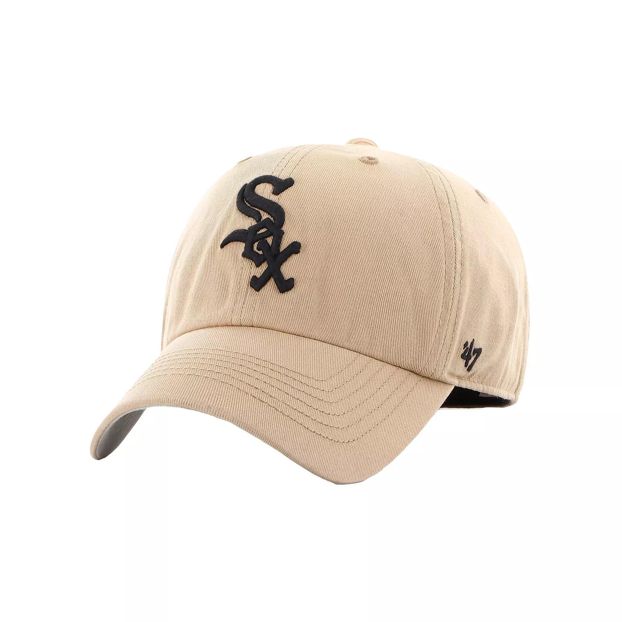 Mens 47 Khaki Chicago White Sox Dusted Franchise Fitted Hat Product Image