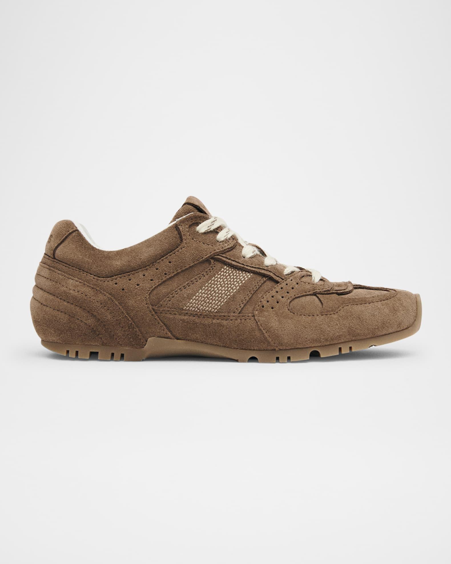TB.56 Suede Lace-Up Sneakers Product Image