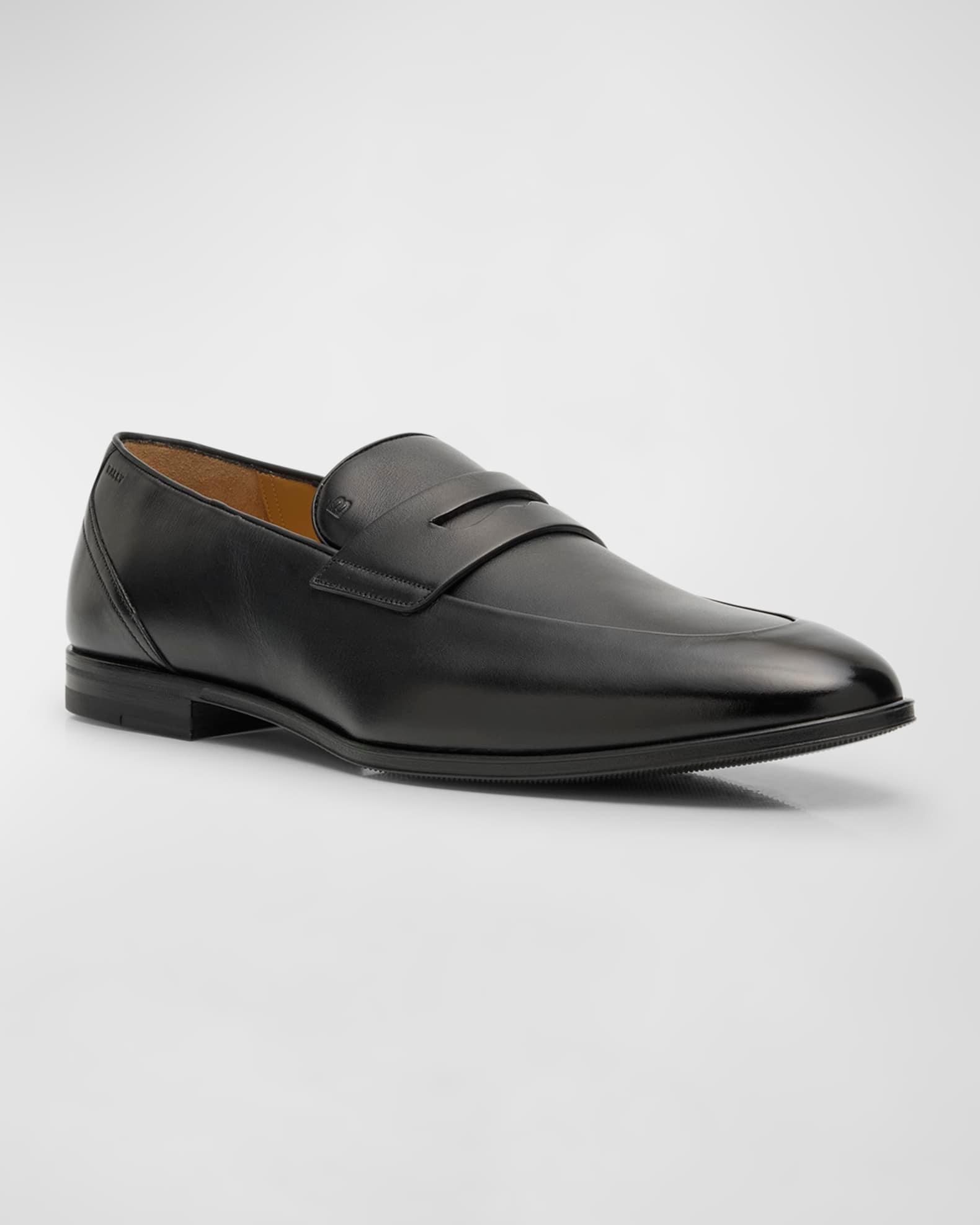 Men's Windsor Leather Penny Loafers Product Image