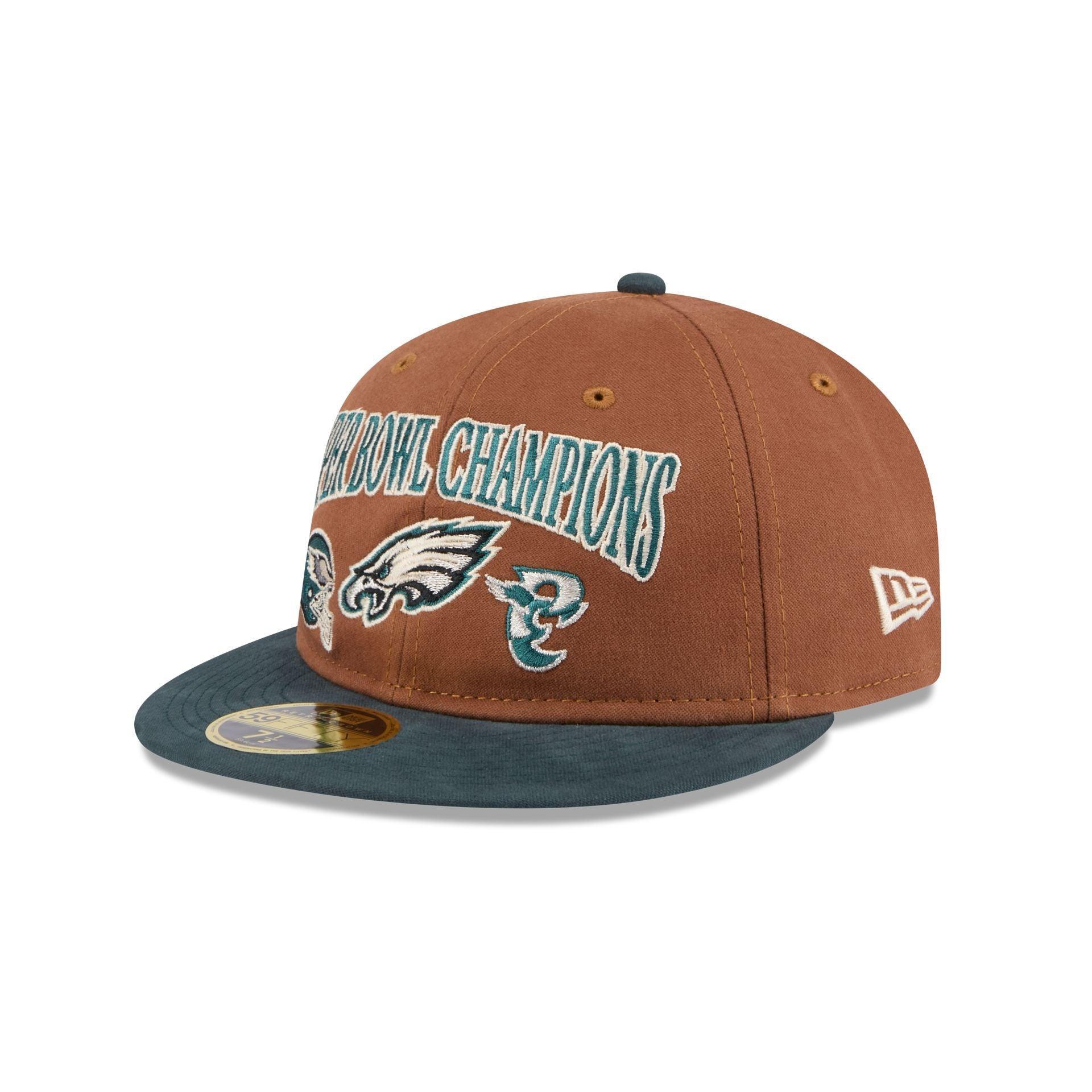 Philadelphia Eagles Champions Retro Crown 59FIFTY Fitted Hat Male Product Image