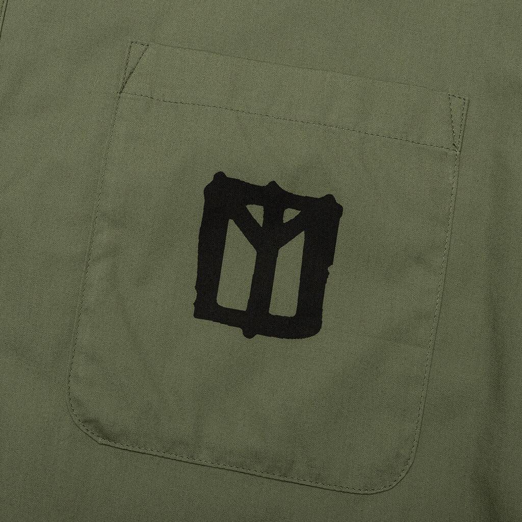 Neighborhood x Babylon BD Shirt SS-2 - Olive Drab Male Product Image