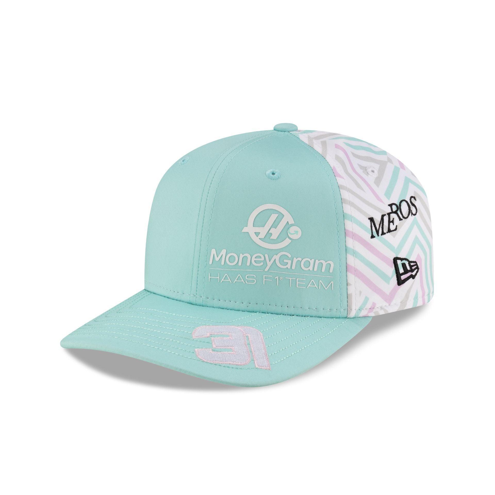 2025 Miami Race Special MoneyGram Haas F1 Team Esteban Ocon 9SEVENTY Stretch-Snap Hat Male Product Image