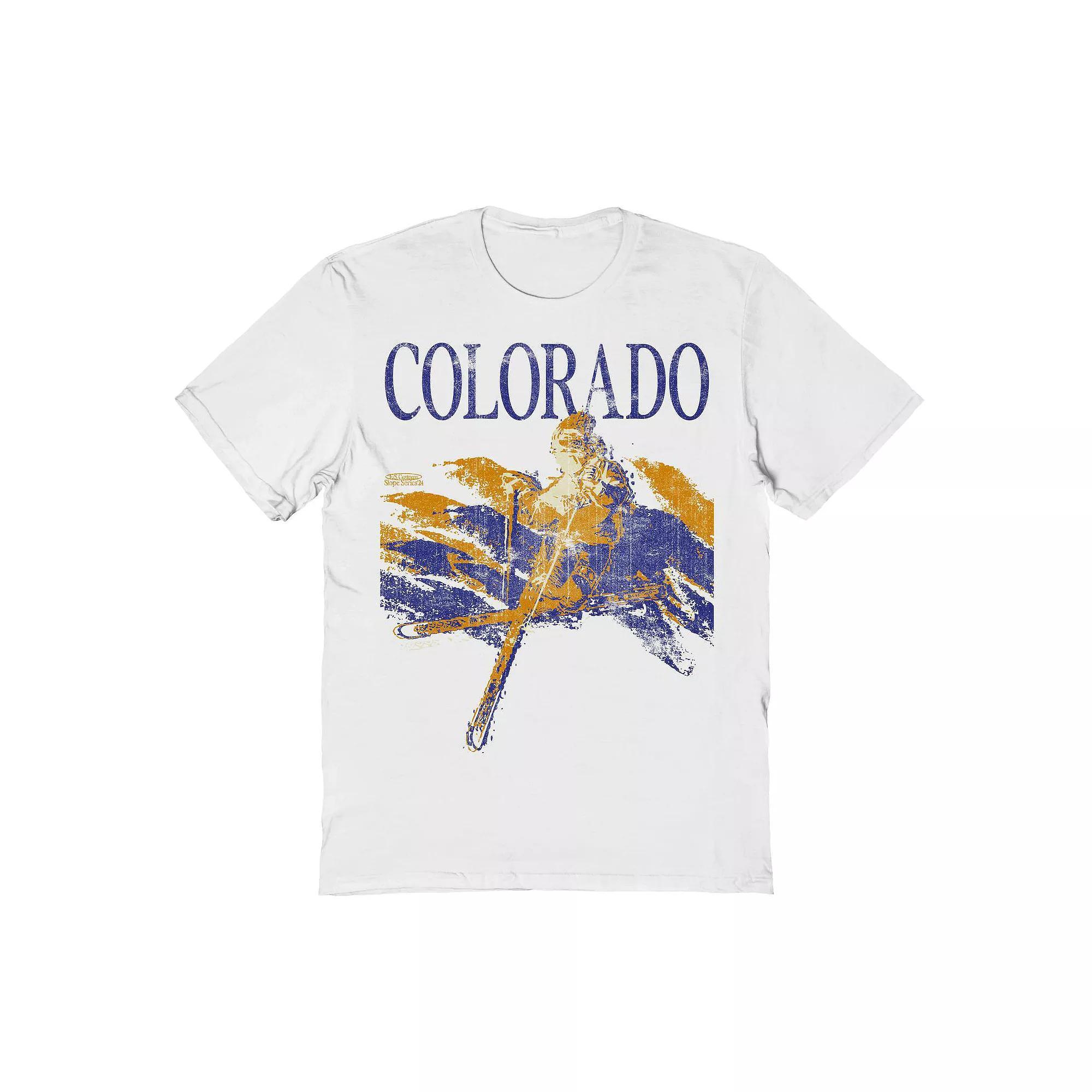 Men's Colorado White Graphic Tee, Size: Medium Product Image