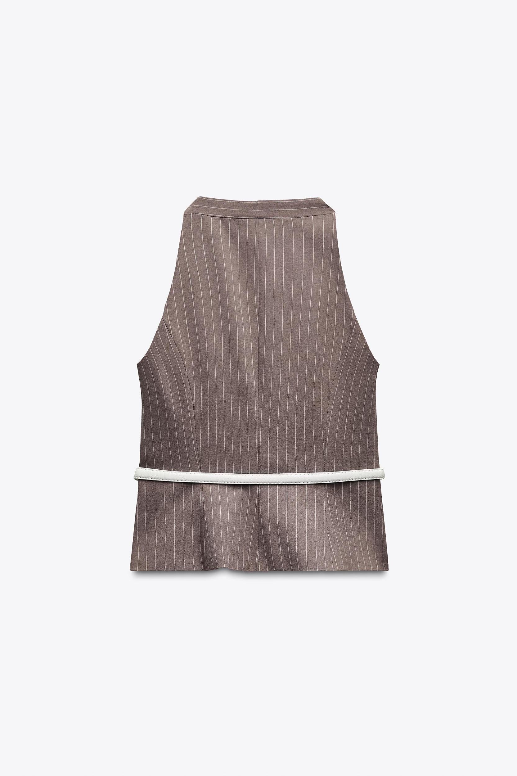 BELTED VEST TOP Product Image