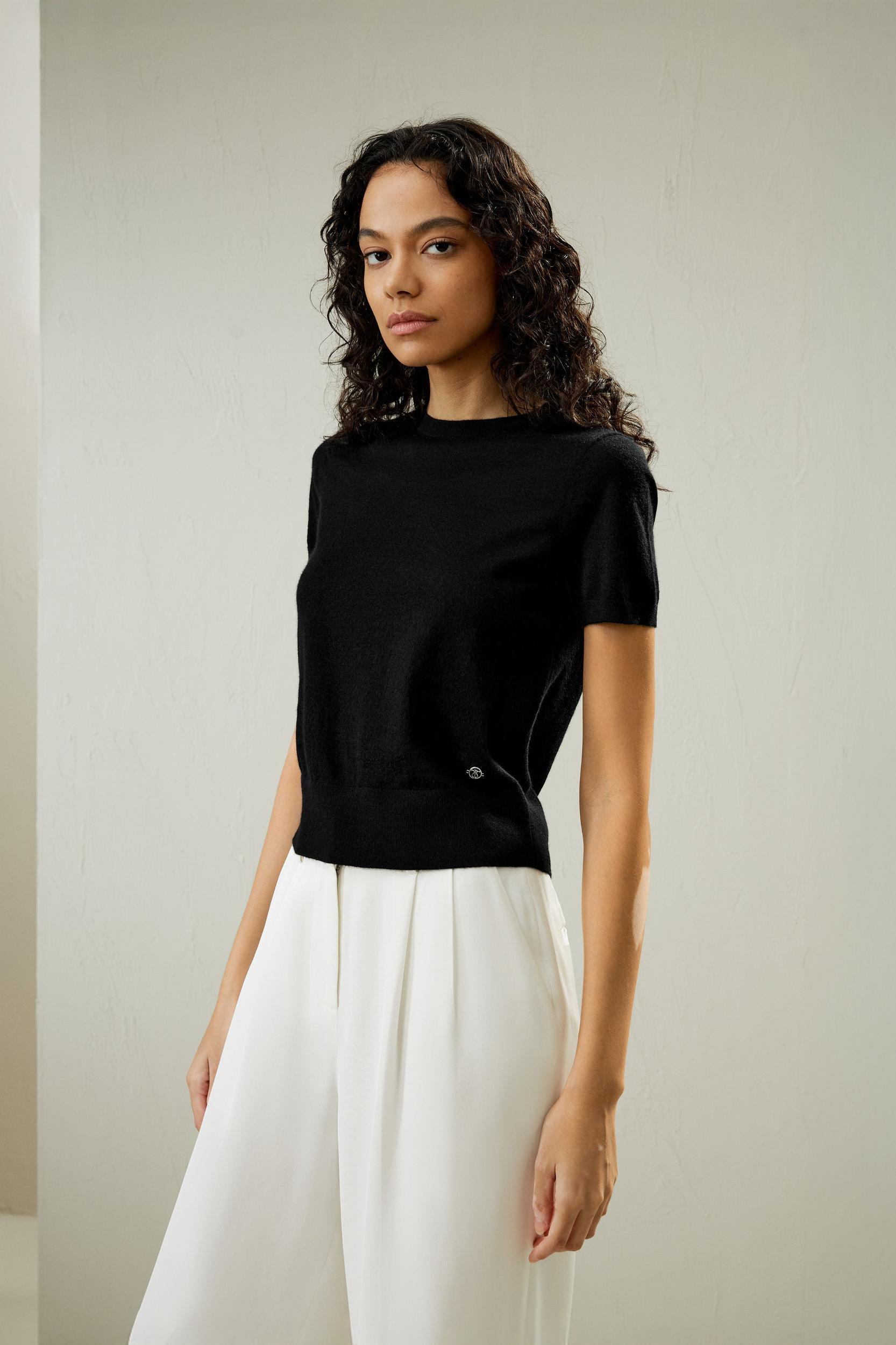 Cashmere Round Neck Sweater Product Image