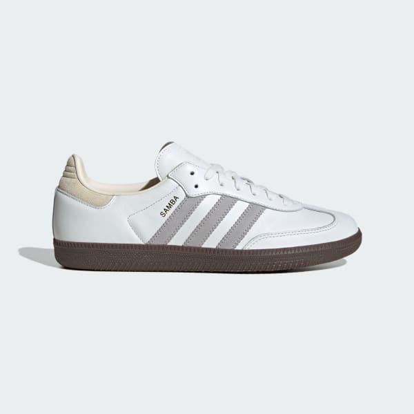Mens adidas Samba OG Athletic Shoe - Core White / Team Victory Red / Night Indigo Product Image