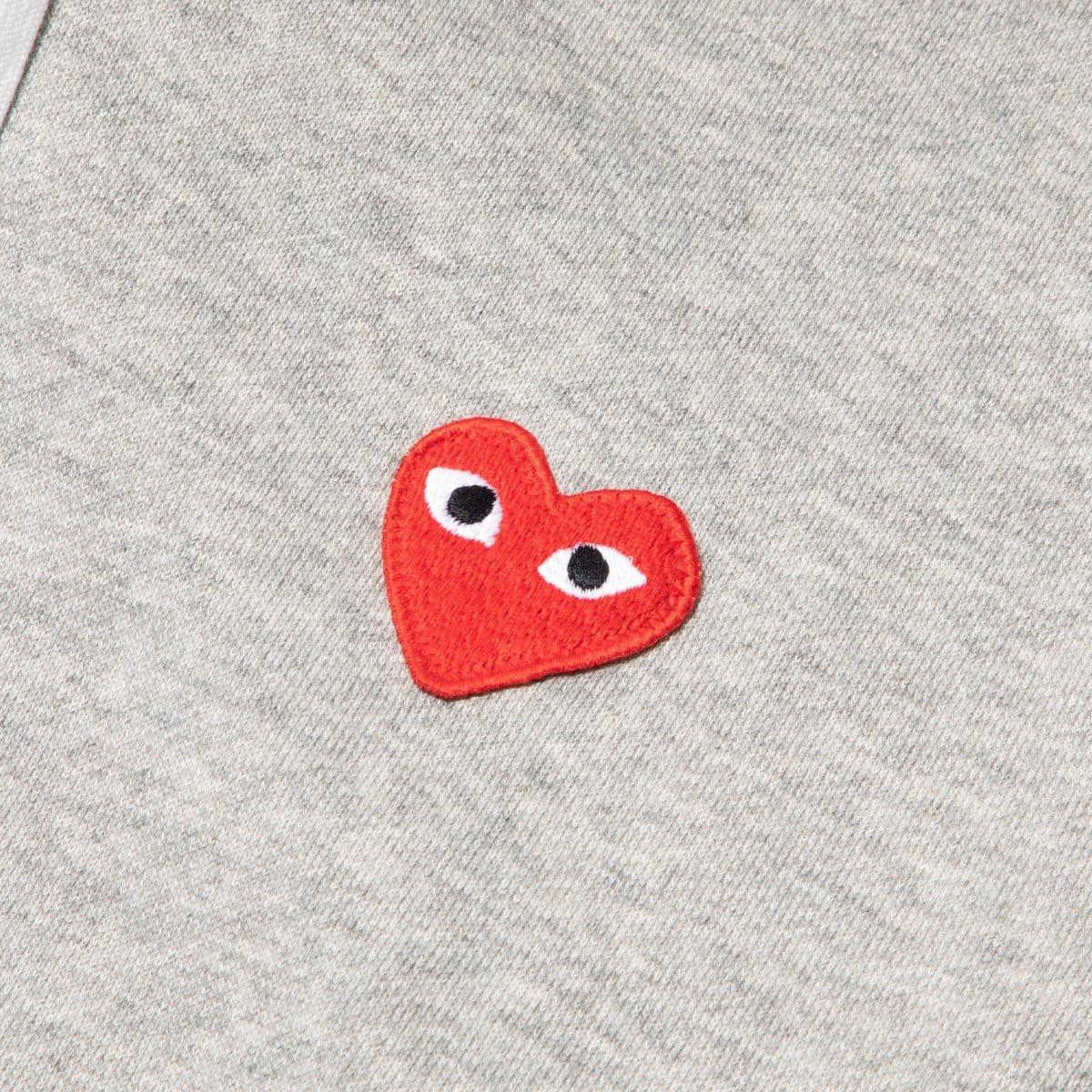PLAY ZIP INVADER HEART HOODED SWEATSHIRT Product Image