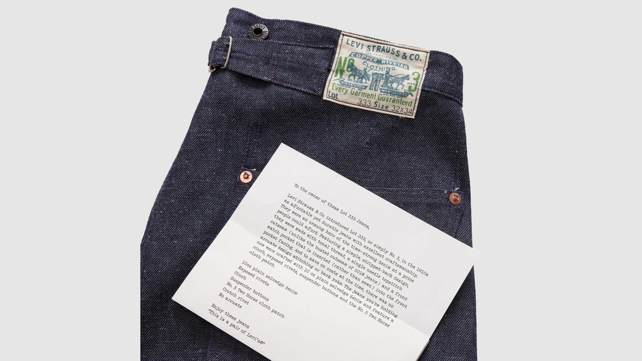Levi's® Vintage Clothing Men's 1910s Lot 333 Jeans Product Image