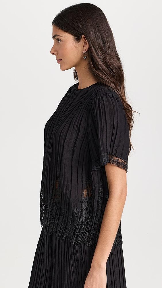 Zimmermann Pleated Top | Shopbop Product Image