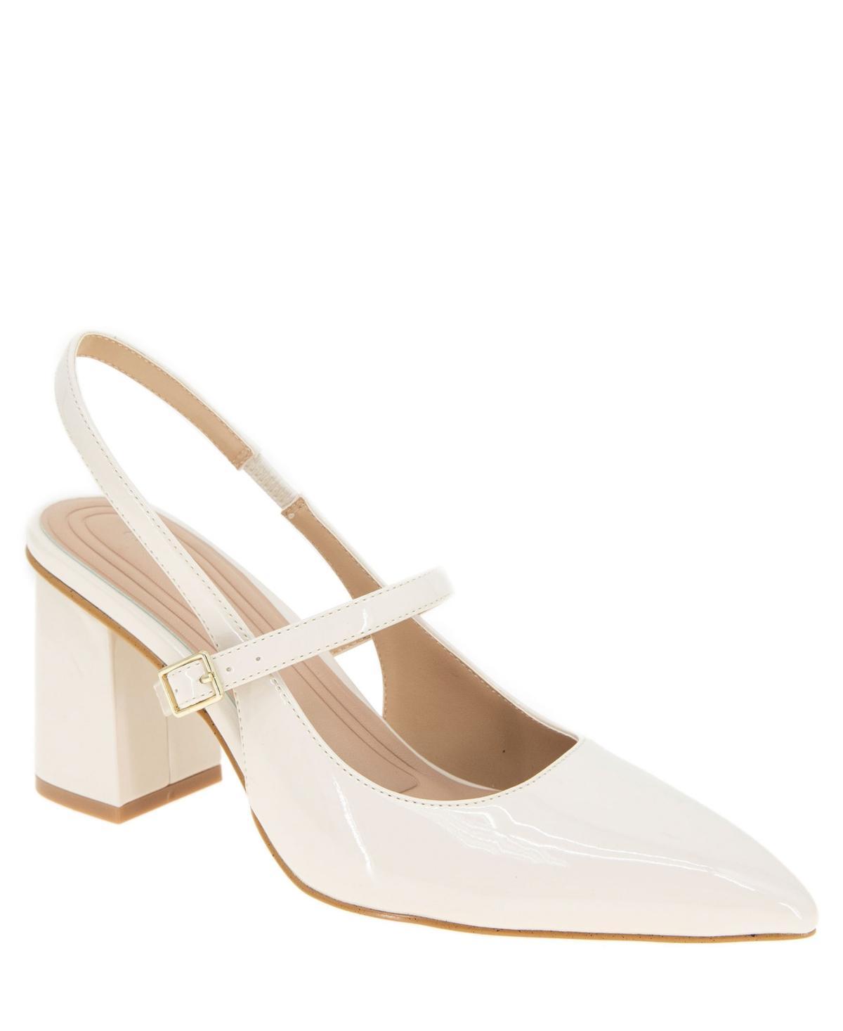 BCBGeneration Womens Gillian Slingback Pointed Toe Pumps Product Image