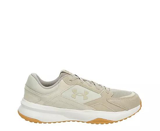 Under Armour Edge Men's Suede Training Shoes, Size: 10, Timberwolf Brown Product Image