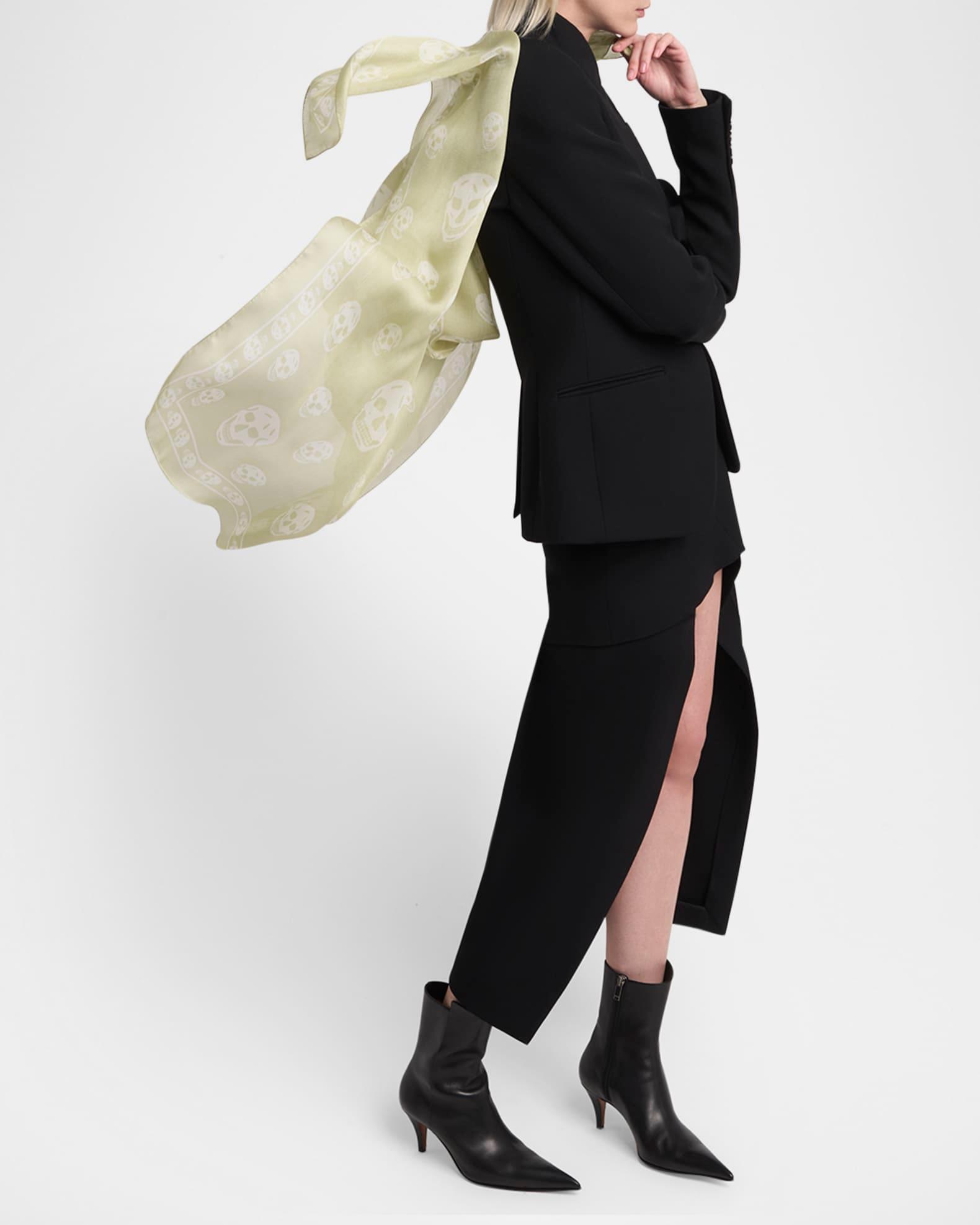 Classic Skull Silk Scarf Product Image