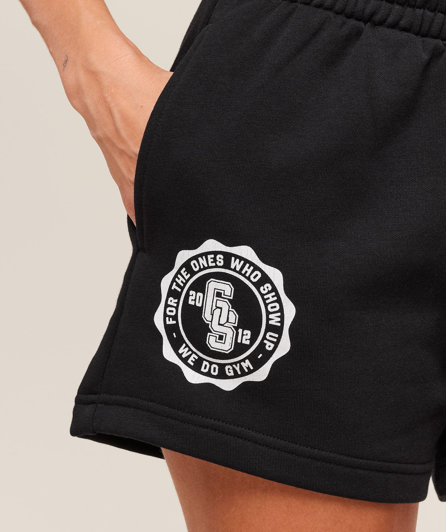 Collegiate Graphic Fleece Shorts Product Image