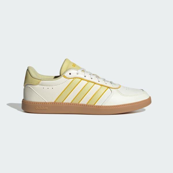 adidas Breaknet Sleek Shoes Core White 6 Womens Product Image