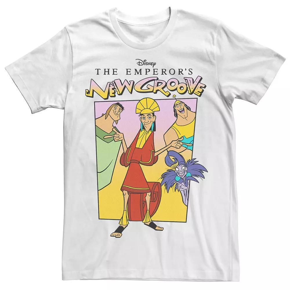 Big & Talll Emperors New Grove Groovecast Poster Tee, Men's, Size: XLT, White Product Image