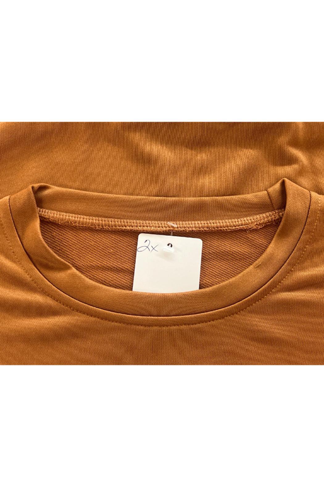 Casual Halloween Pumpkin Print Sweatshirt Product Image