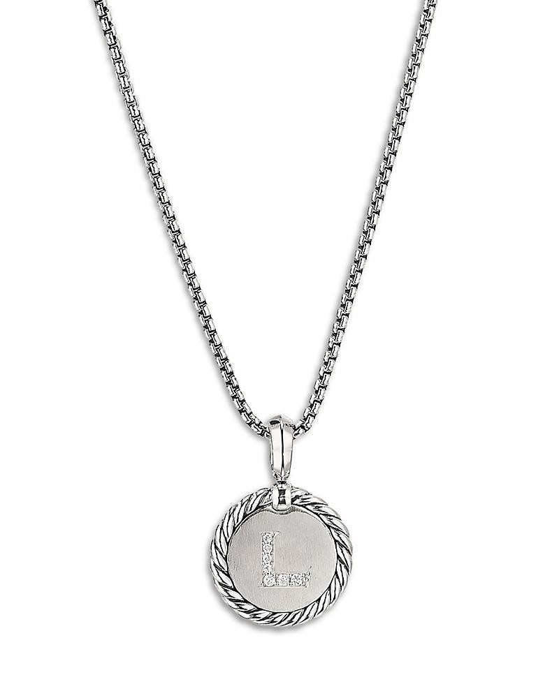 David Yurman Sterling Silver Cable Collectibles Initial Charm Product Image