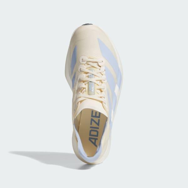 adidas Adizero Adios Pro 4 Shoes Warm Vanilla 9.5 Womens Product Image