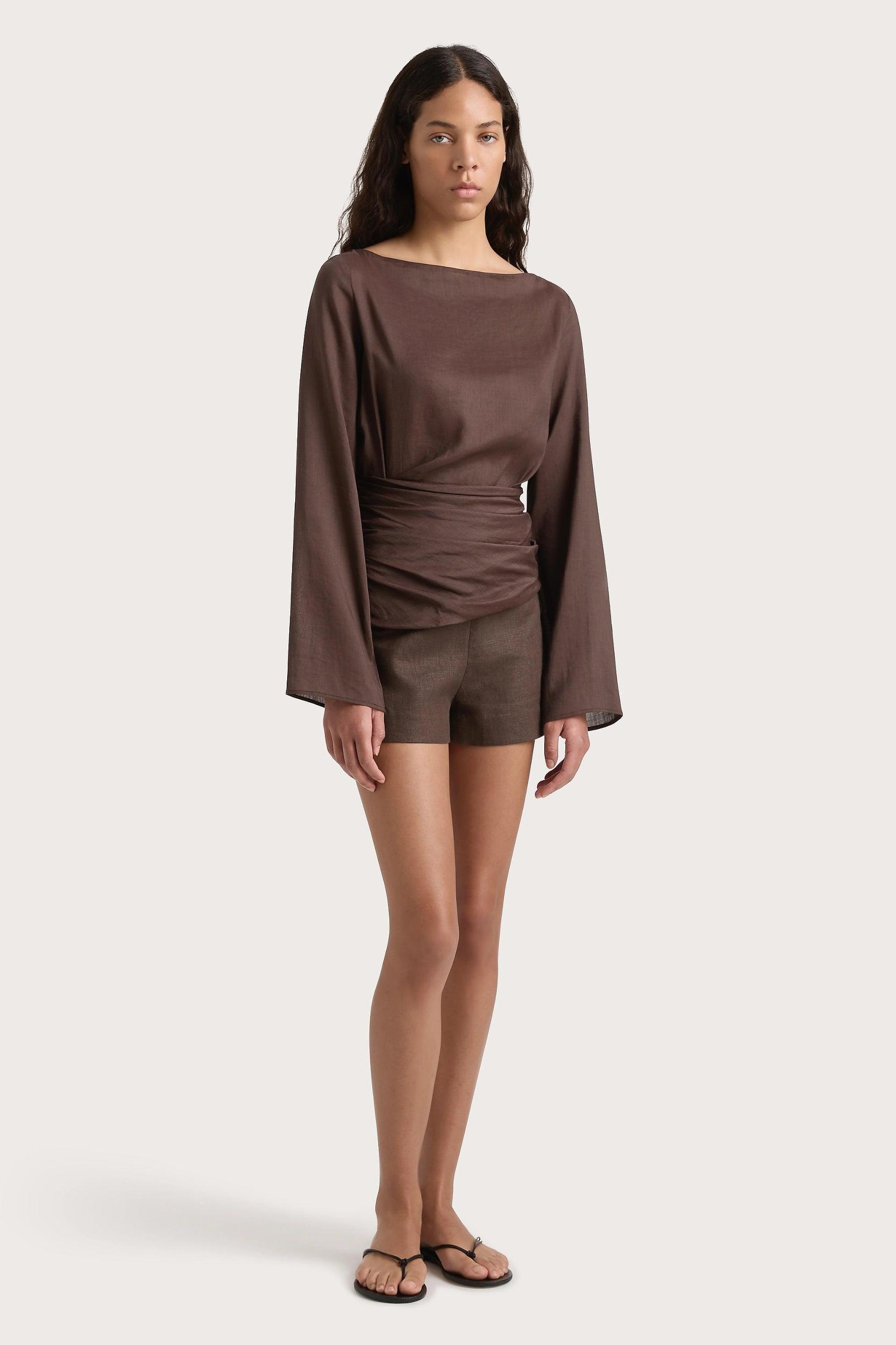 Adelia Maxi Dress Bistre Product Image