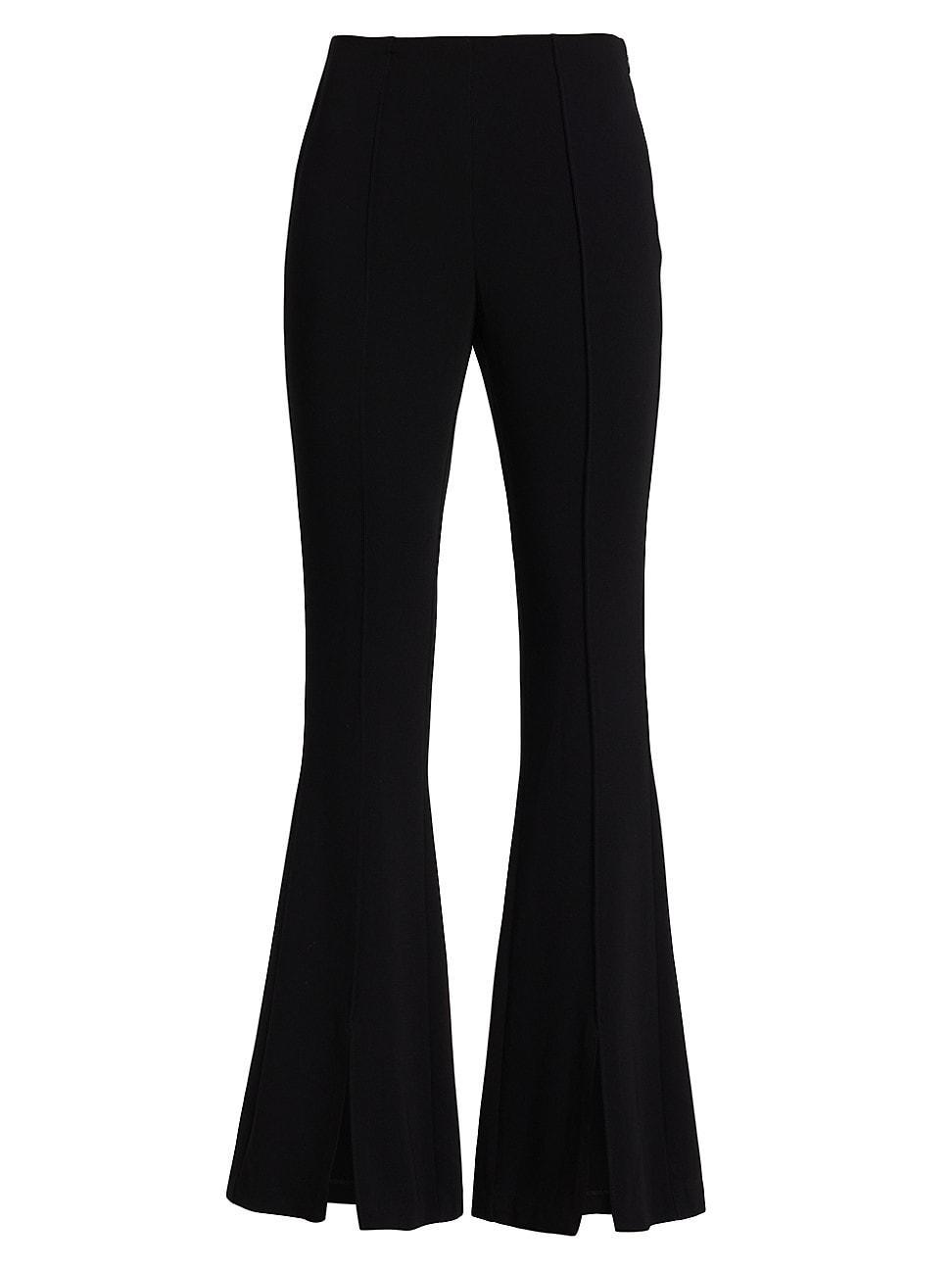 Womens Billie High-Rise Wide-Leg Split-Hem Pants Product Image