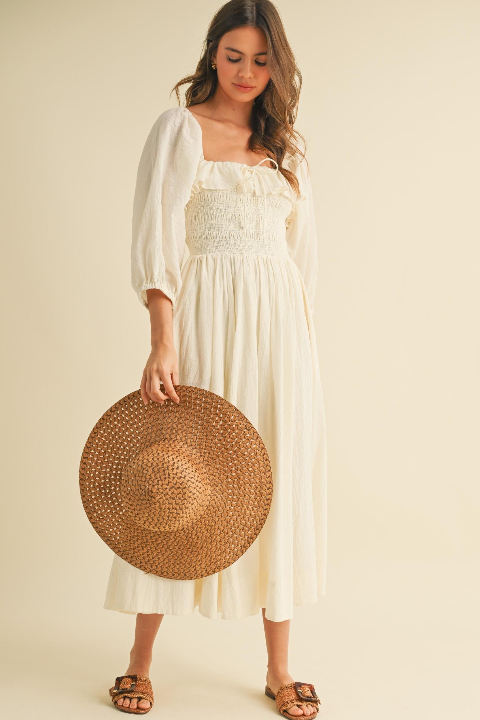 Oasis Flowy Midi Dress Product Image