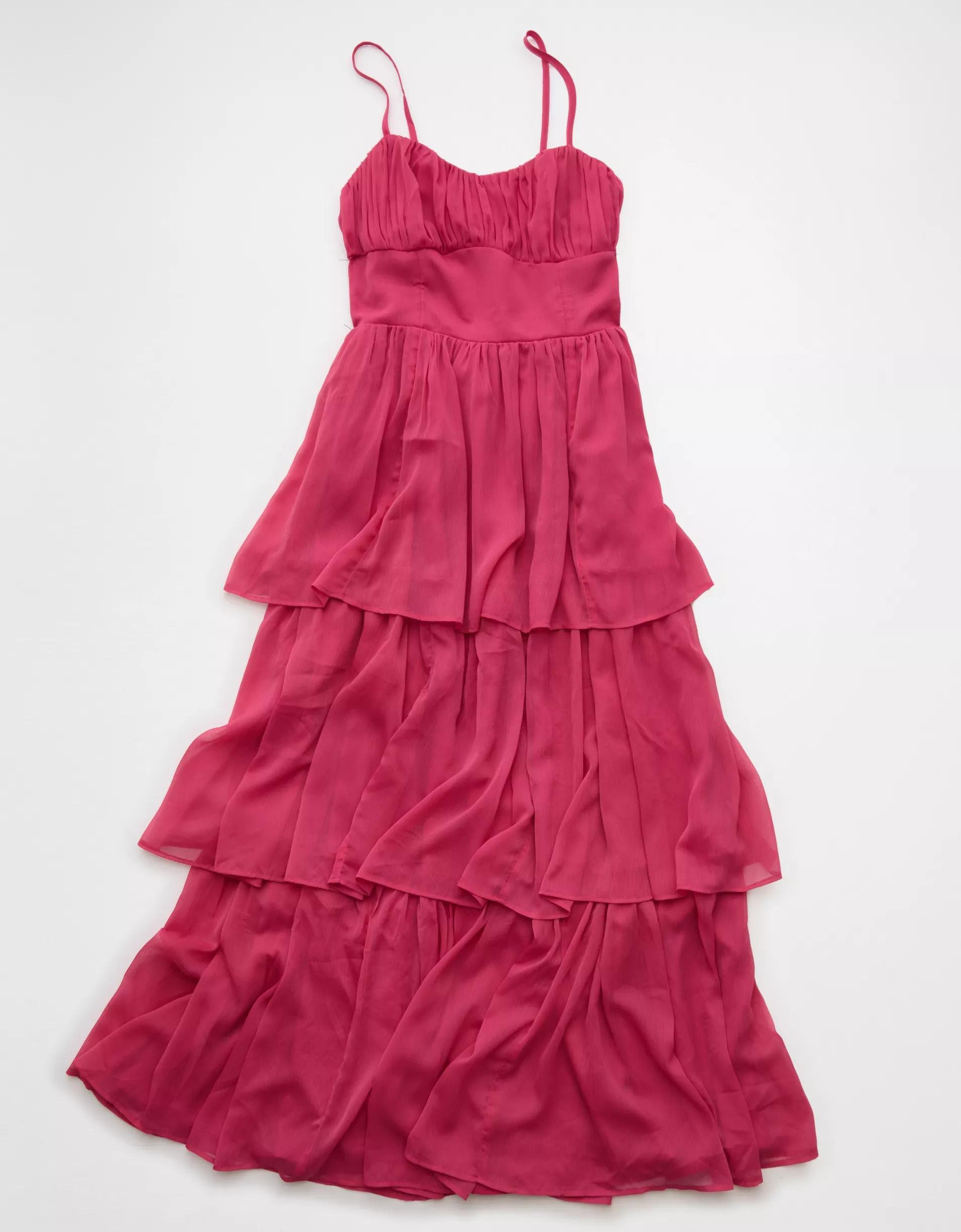 AE Sweetheart Tiered Maxi Dress Women's Product Image