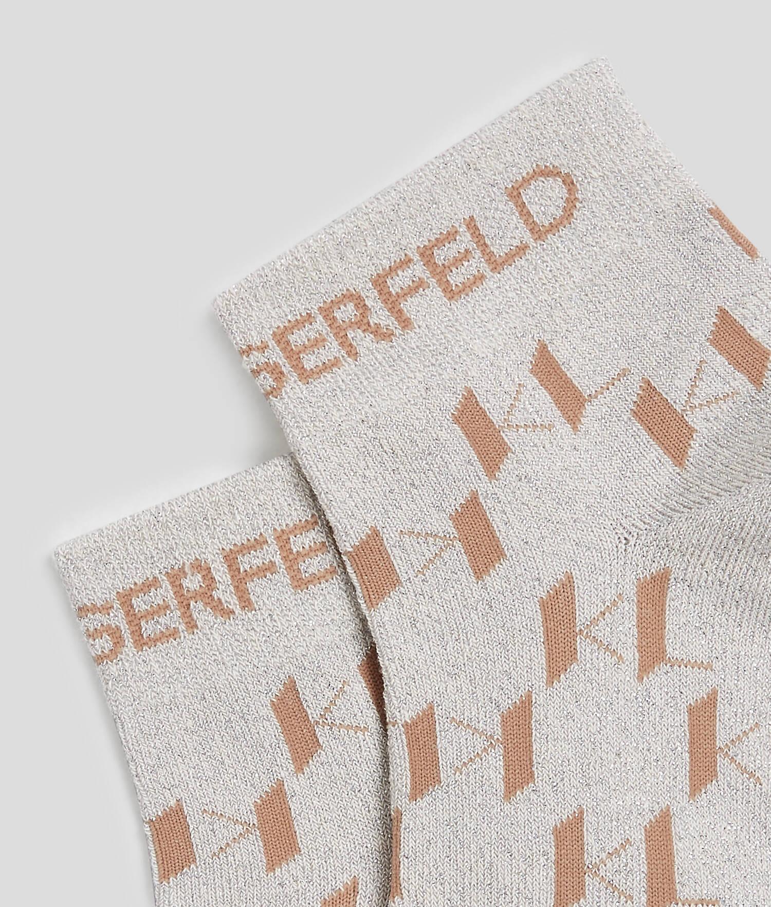 K/MONOGRAM SHORT SOCKS – 2-PACK Product Image