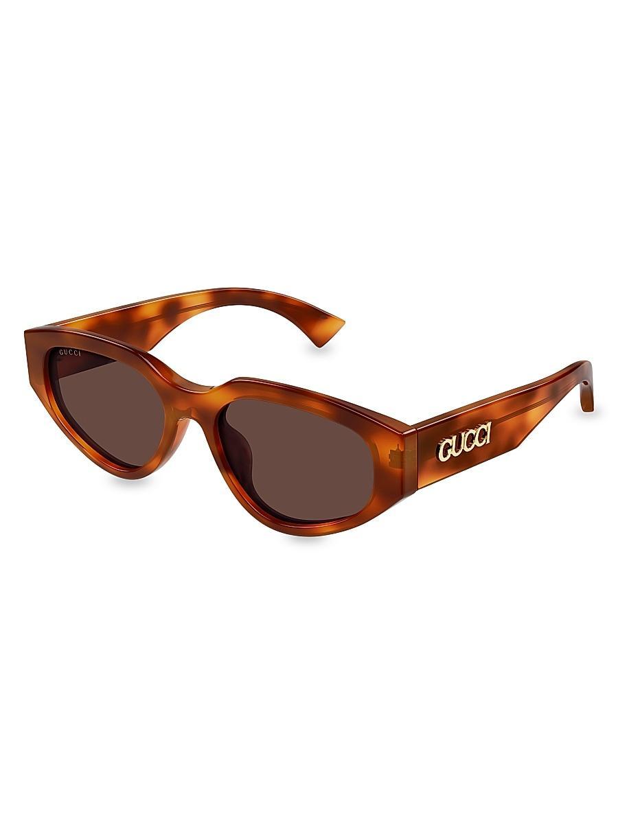 Womens Gucci Miami 55MM Cat-Eye Sunglasses Product Image