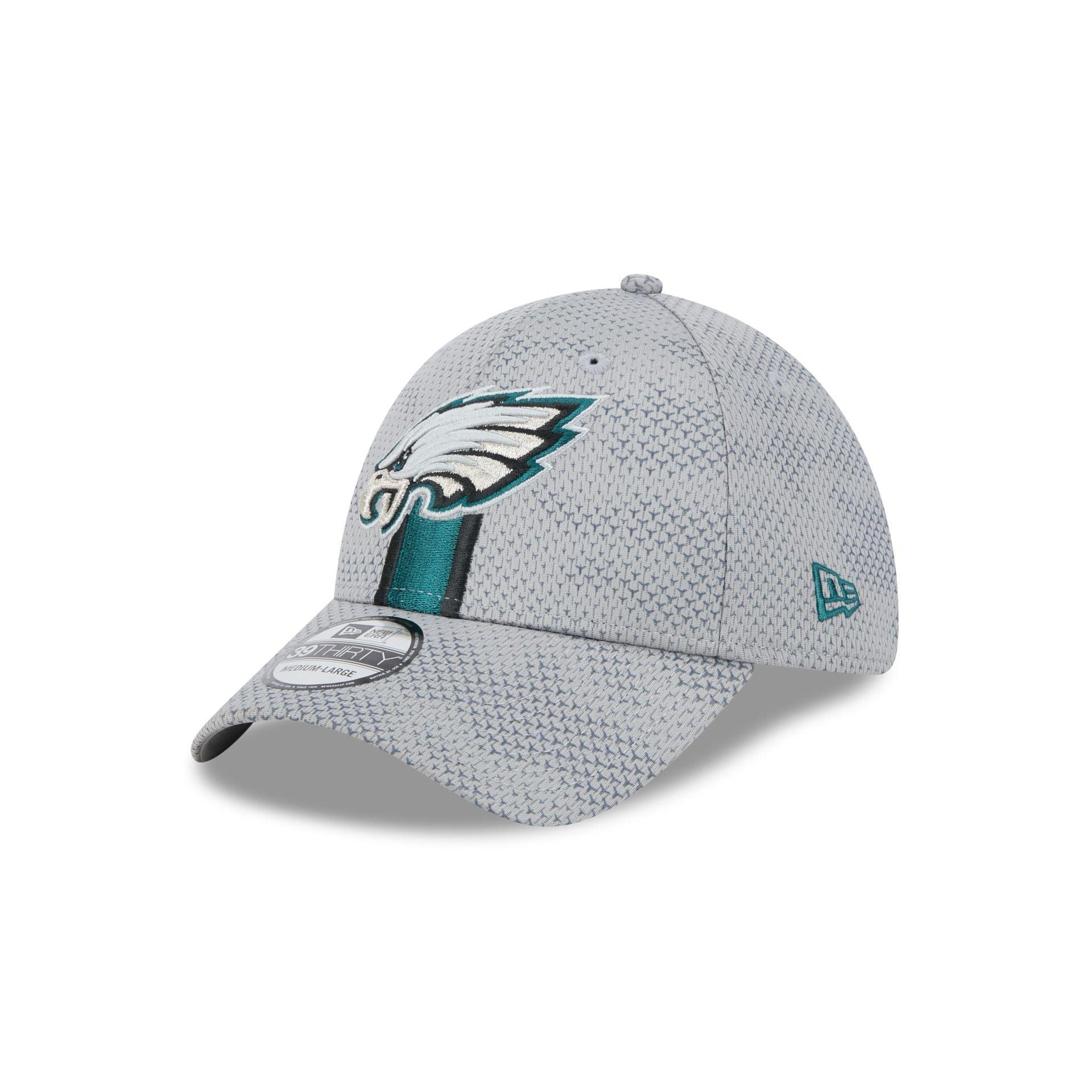 Miami Dolphins 2024 Sideline Gray 39THIRTY Stretch Fit Hat Male Product Image