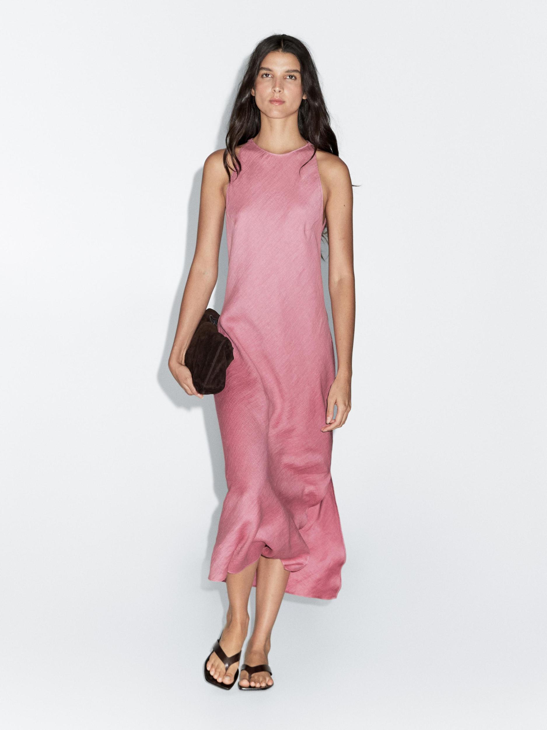 Long halter dress Product Image