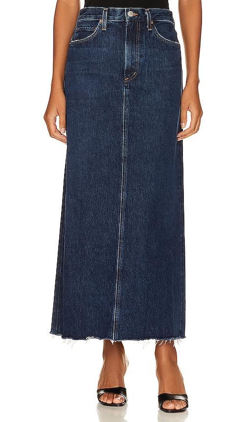 Hilla Long Line Skirt AGOLDE Product Image