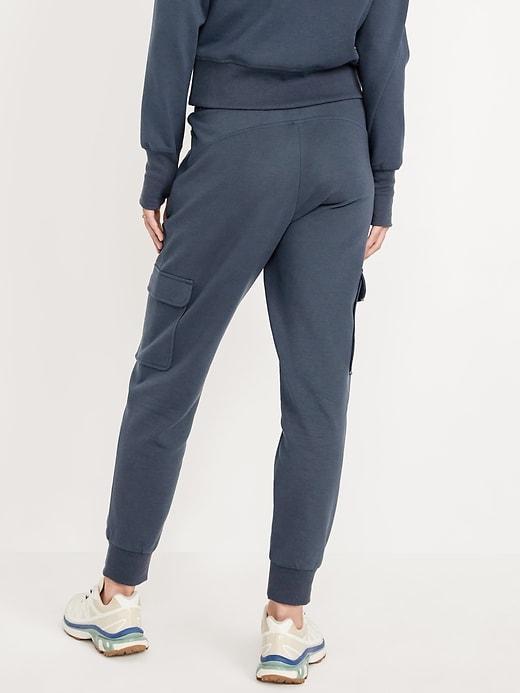 High-Waisted Dynamic Fleece Cargo Joggers Product Image