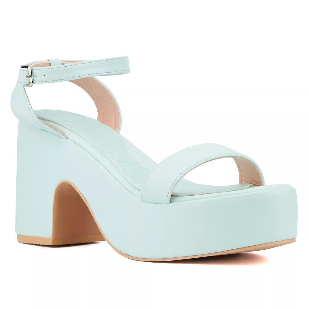 Olivia Miller Charmer Womens Platform Heels Product Image
