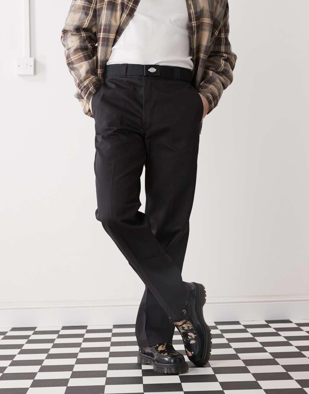 Dickies 874 straight fit work pants in black  Product Image