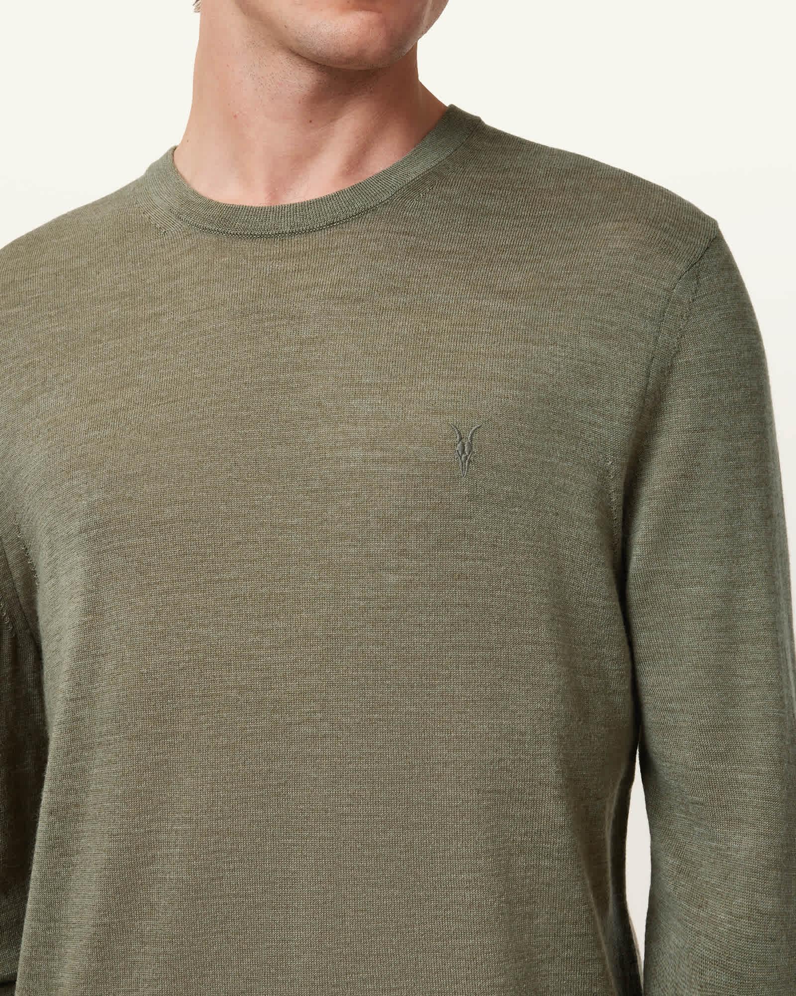 Mode Merino Crew Neck Ramskull Sweater Product Image