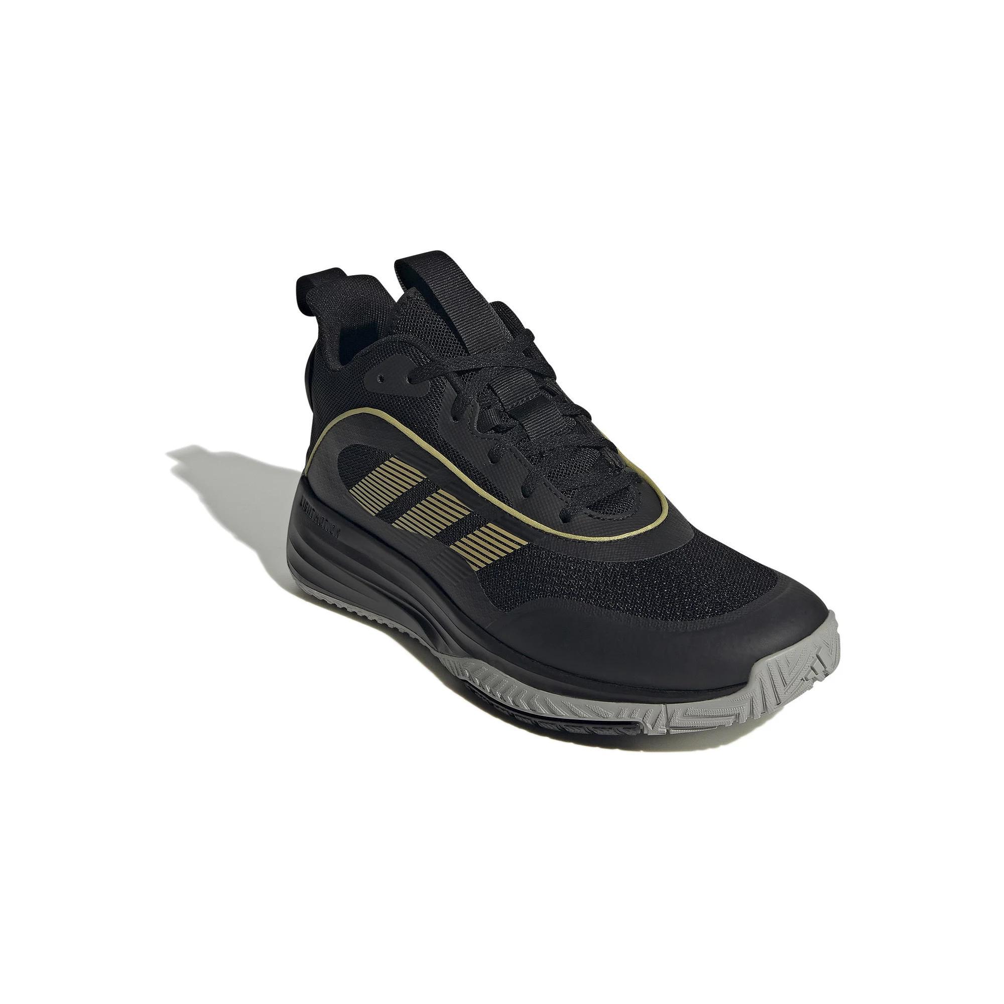 adidas Own The Game 3 Men's Basketball Shoes, Size: 8, Core Black Gold Product Image