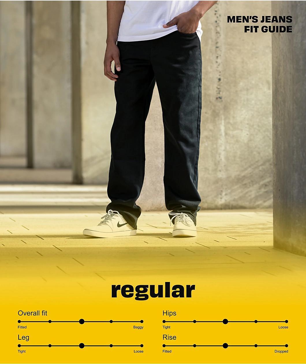 Freeworld Straight Dark Blue Denim Jeans Product Image