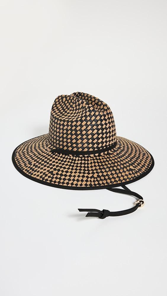 Lele Sadoughi Straw Checkered Hat | Shopbop Product Image