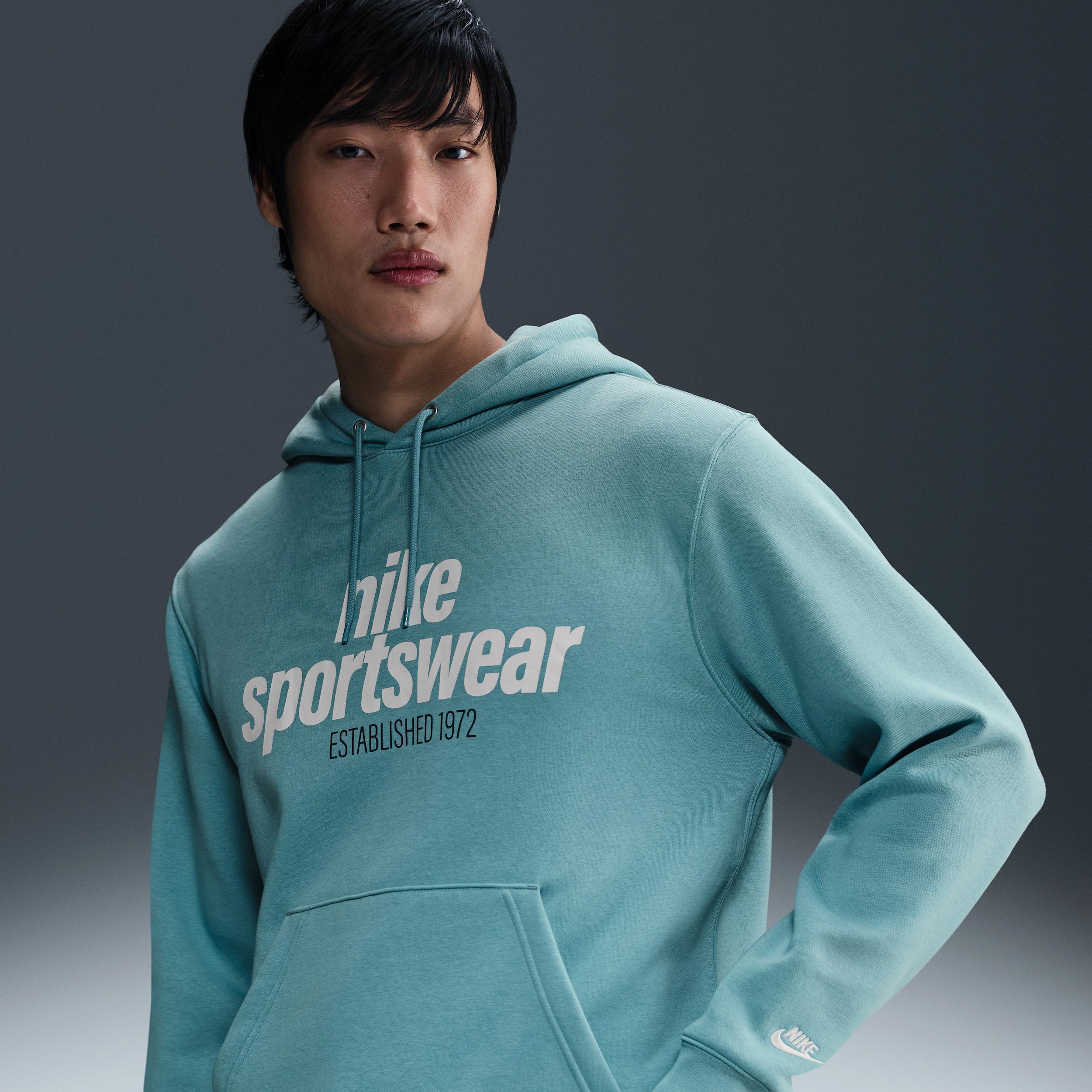 Nike Mens Sportswear Club Fleece Retro Pullover Hoodie Product Image