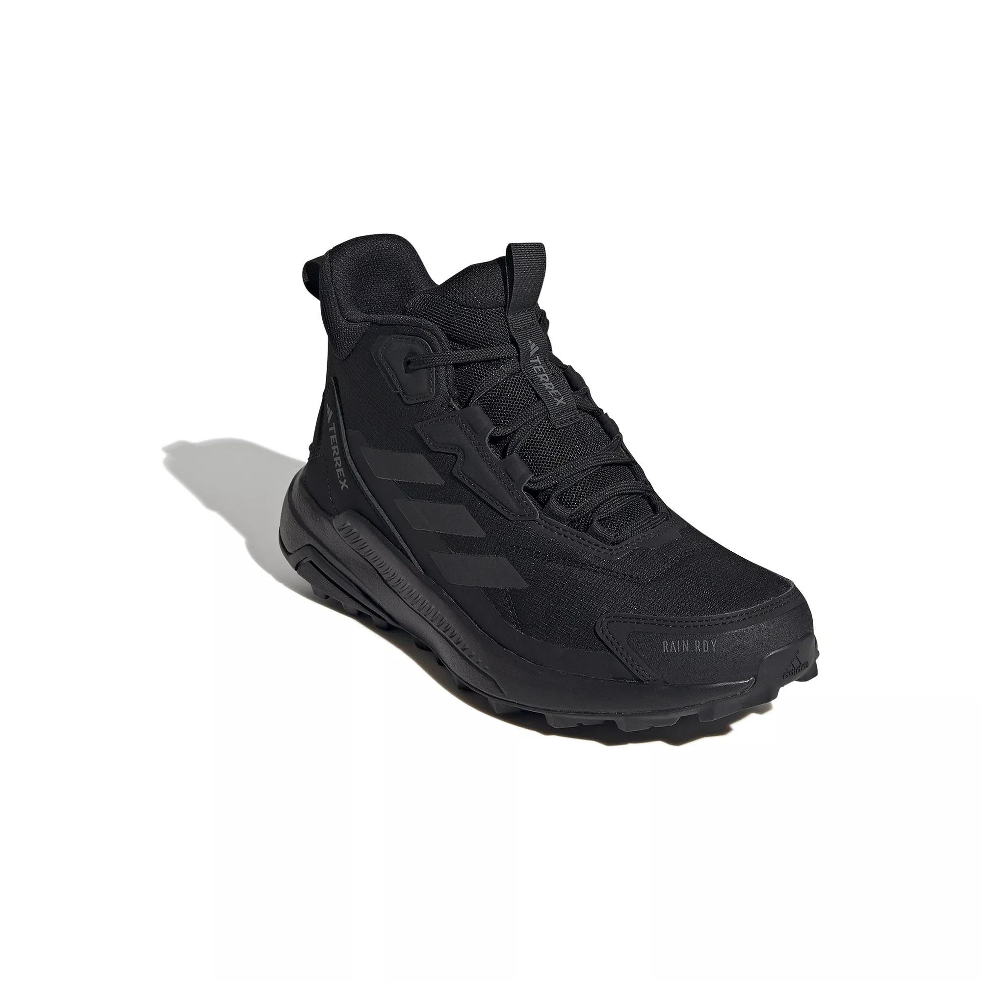 adidas Terrex Anylander Mid Rain.Rdy Women's Hiking Shoes, Size: 7.5, Black Product Image