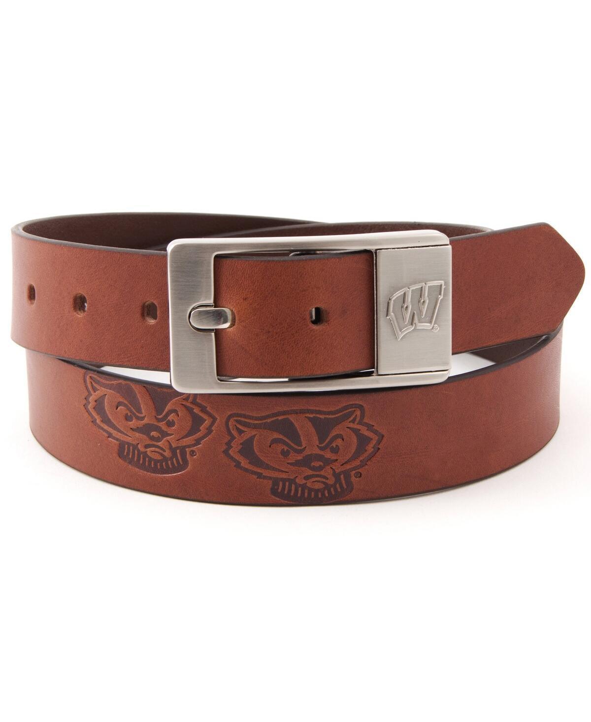 Men's Wisconsin Badgers Brandish Belt, Size: 36, Team Product Image
