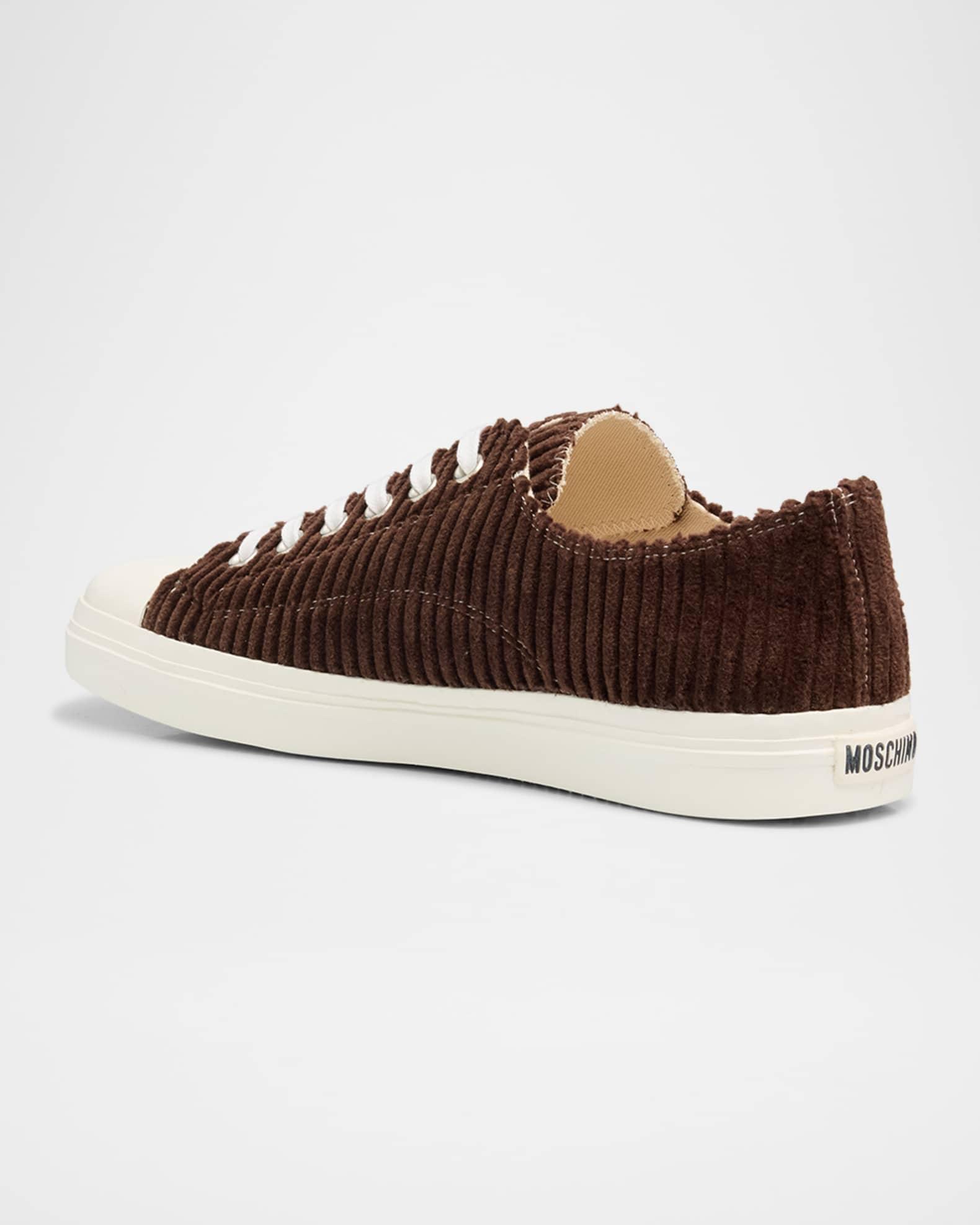Men's Edge Corduroy Cap Toe Low-Top Sneakers Product Image